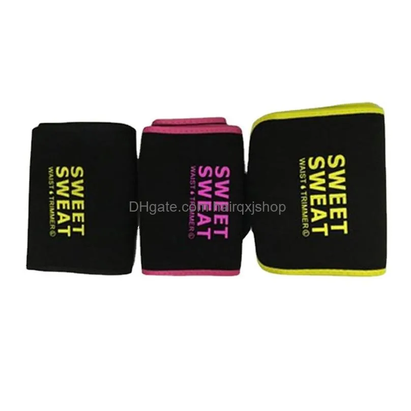 Slimming Belt Trathin Models Sweat Premium Waist Trimmer Uni Slimmer Exercise Wrap With Retail Package 3 Co1865830 Drop Delivery Dhlk6