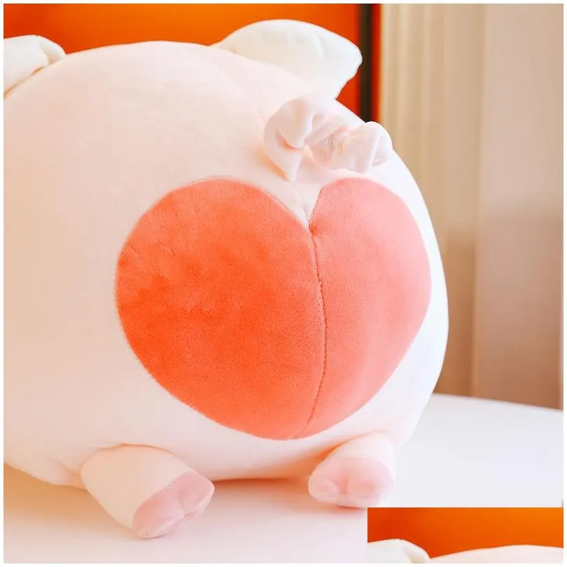 new love angel pig plush toy doll down cotton soft piglet throw pillow to give girl comfort doll wholesale