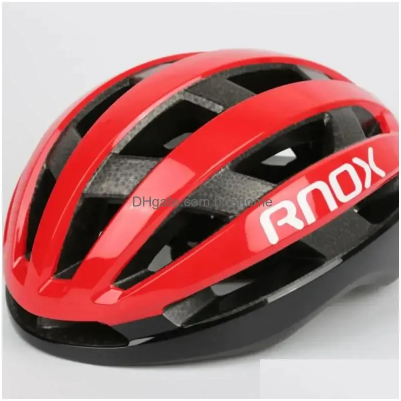 Skate Protective Gear Gear Rnox Onepiece Road Bike Cycling Helmet Mountain Bicycle Outdoor Riding Crosscountry Safety Equipment Drop D Dhaxm