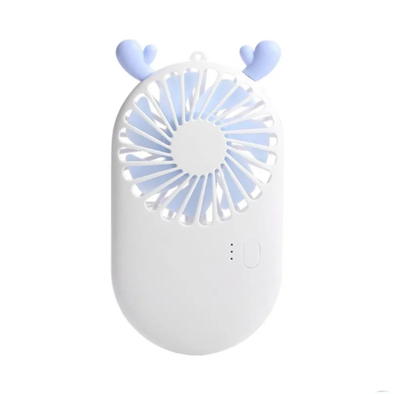 portable rechargeable fan usb gadgets charging cool removable handheld mini outdoor fans pocket folding