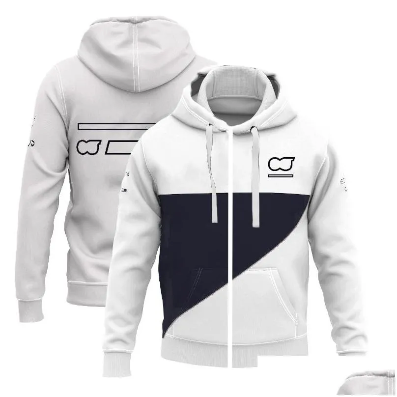 2023 formula one team hoodie f1 zipper hoodie for men women racing hooded sweatshirt jacket outdoor quick dry motocross jersey