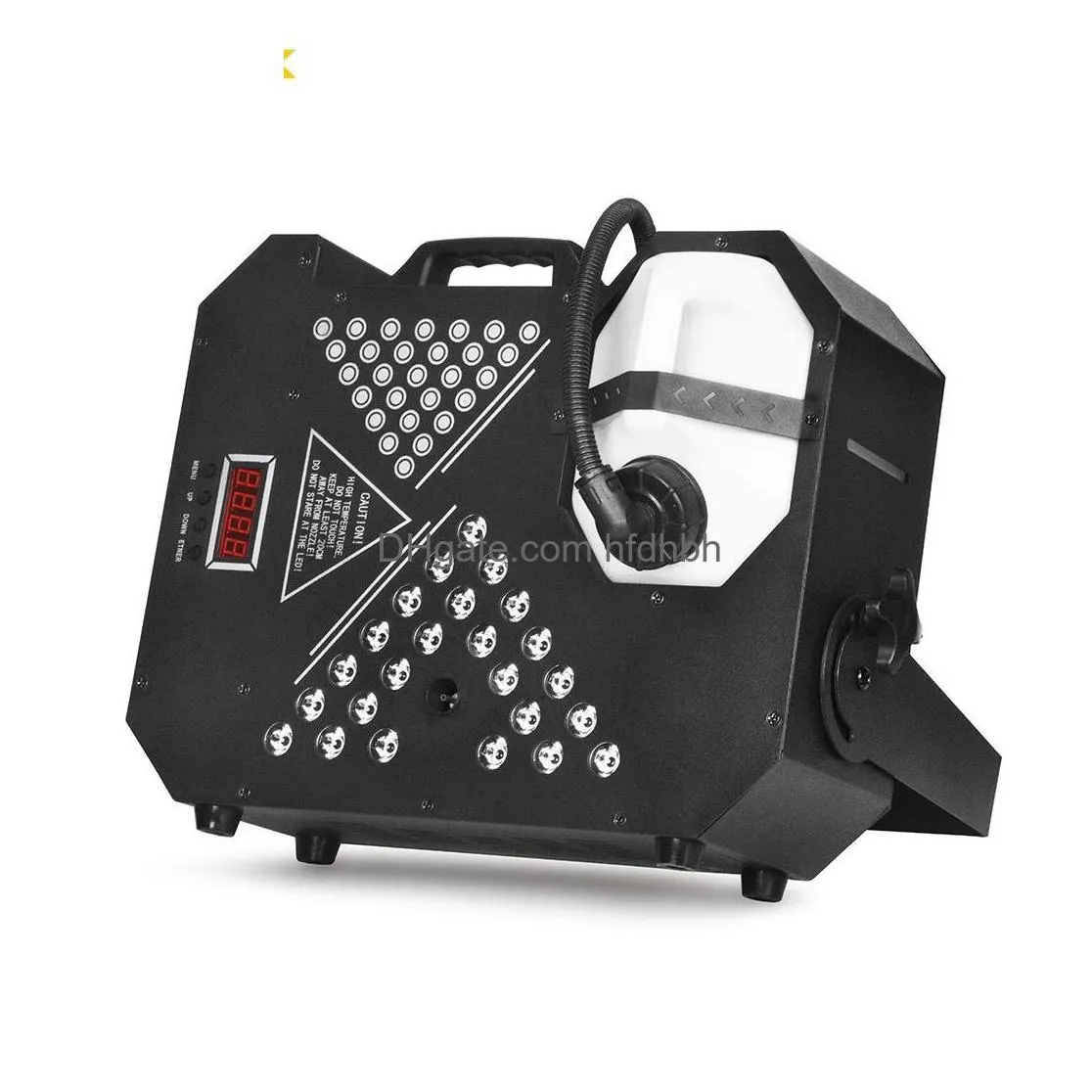  24x3w rgb led fog machine dmx spraying vertical smoke machine 1500w stage effect fogger machine for party club halloween