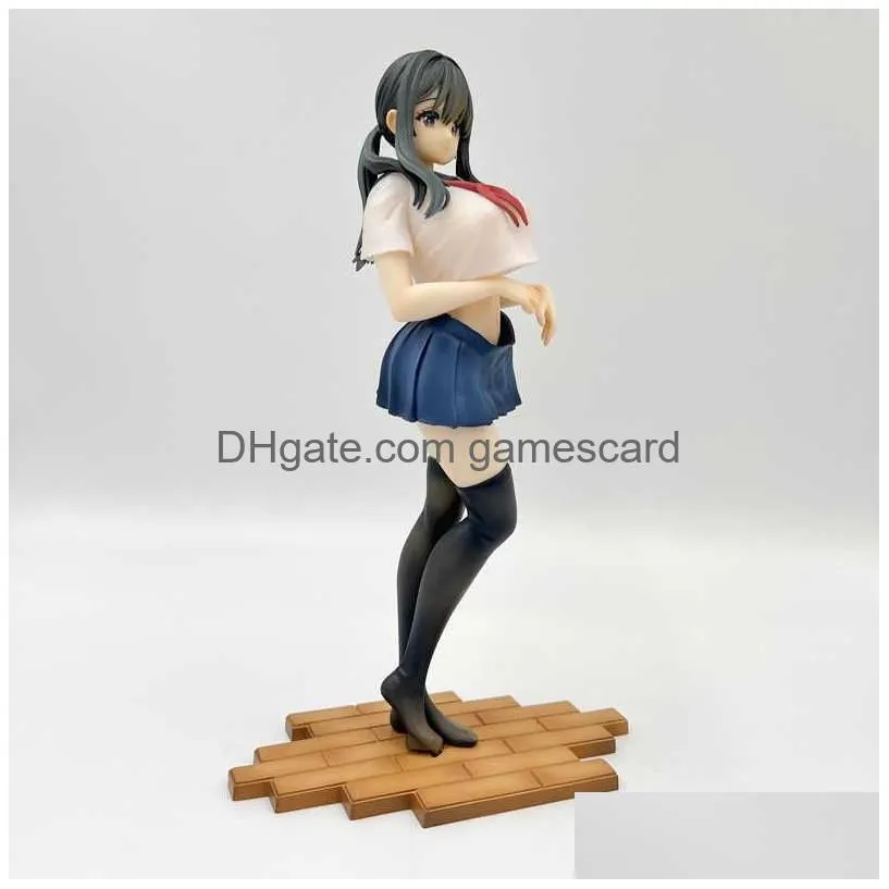 Action & Toy Figures Action Toy Figures 25Cm Eighteen Curtain-Chan Y Girl Figure Illustration By B-Ginga Collectible Model Doll Toys D Dhkbp