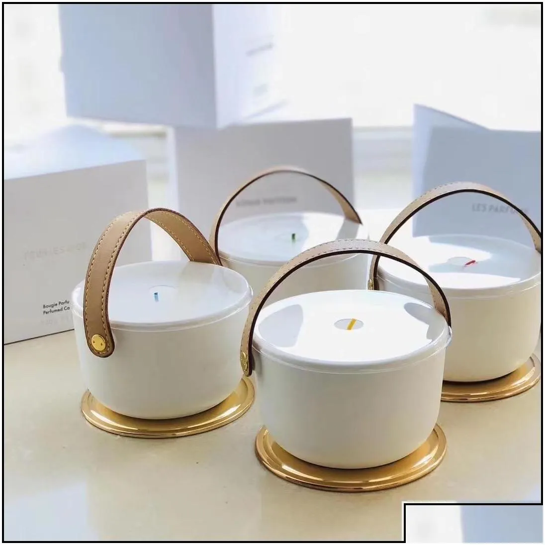 car air freshener aromatherapy iv per candle fragrance 220g dehors ii neige feuilles dor lle blanche lair du jardin with sealed gift