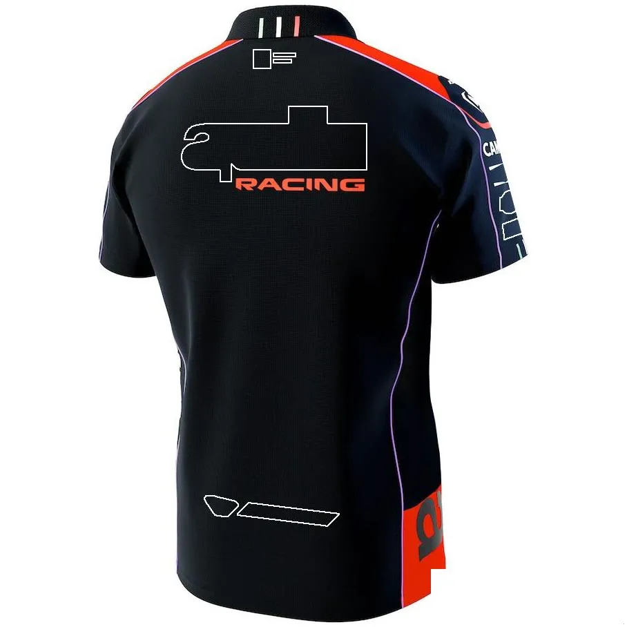 moto racing team 2023 polo shirt t-shirt new motocross rider oversized t-shirt summer motorcycle fashion riding quick dry t-shirt