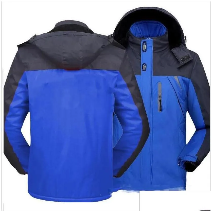 2021 spring and autumn winter motorcycle windbreaker, winter jacket, sports and leisure men`s rainproof jacket, men`s plus velvet