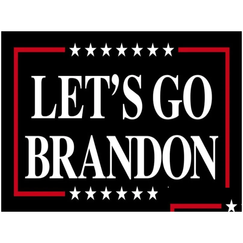 go brandon v1 bumper sticker flag 35ft 90150cm let039s banner car stickers sports covers bmw mercedes jeep auto styling acces1743093