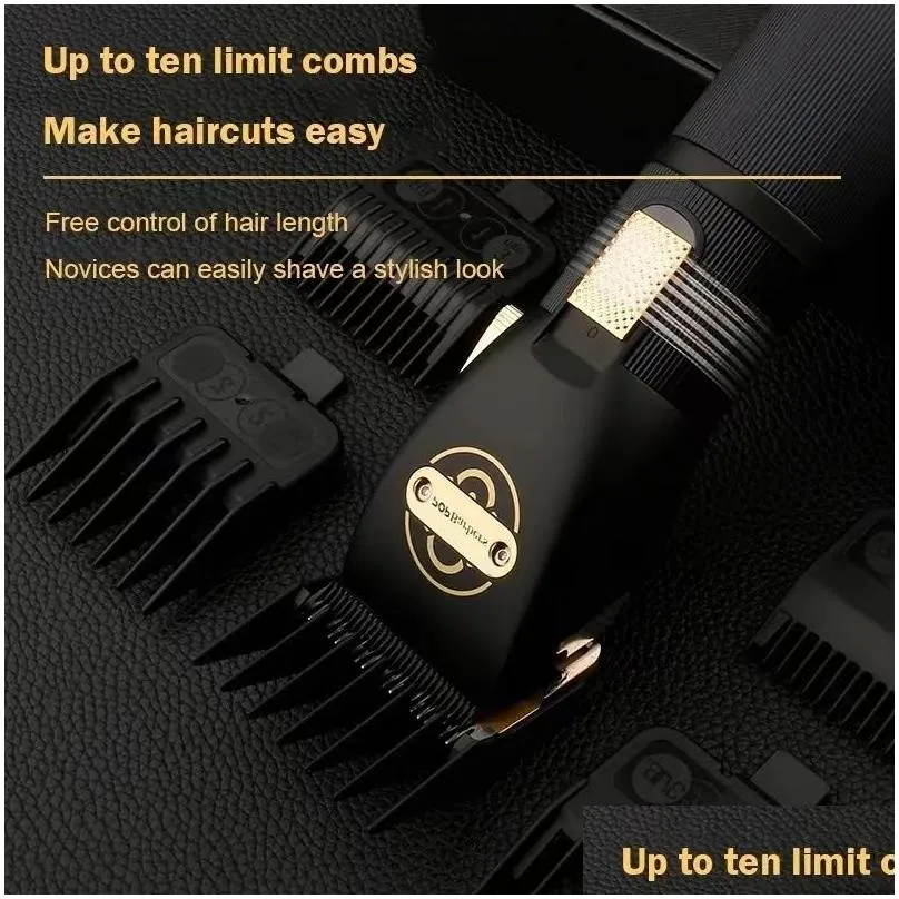 electric shavers professional hair trimmer salon oil head gradual clipper razor cordless shaver barbers 230828