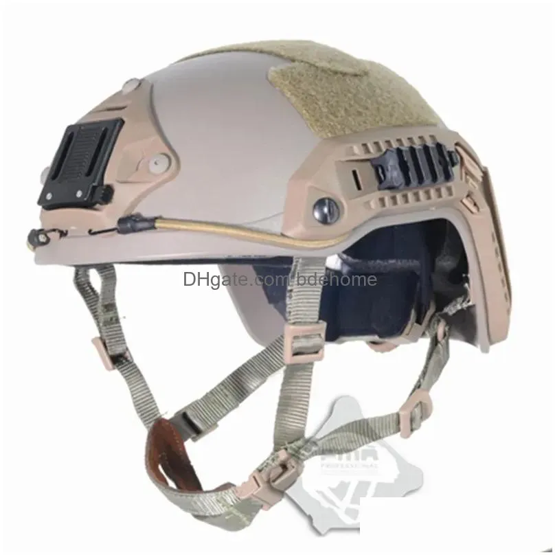 Skate Protective Gear Gear New Fma Maritime Tactical Helmet Abs De/Bk/Fg Capacete Airsoft For Paintball Tb815/814/816 Cycling Drop Del Dhuw3
