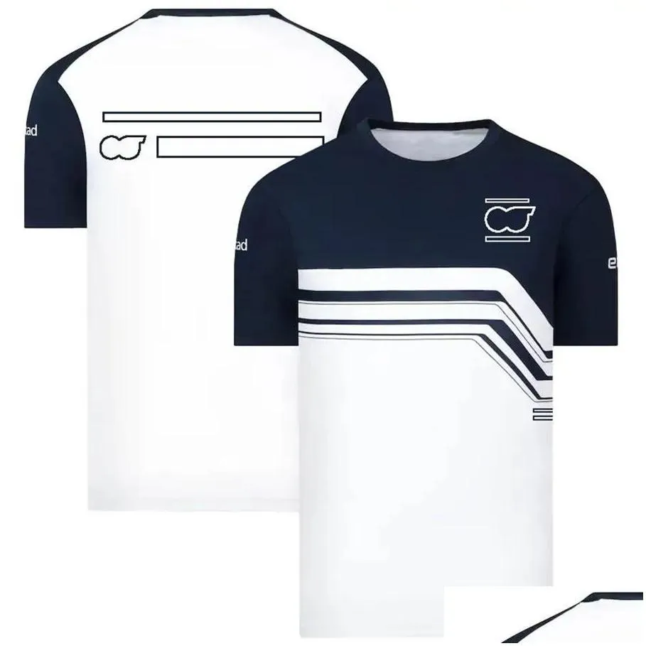 2022-2023 f1 t-shirt motorsport new formula 1 t-shirt driver lapel polo shirts summer racing fans quick dry jersey casual plus size