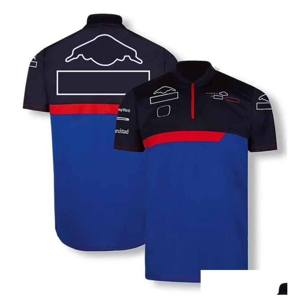 f1 t-shirt new formula 1 team t-shirt motorsport racing clothing tops summer men`s plus size polo shirt quick dry short sleeves