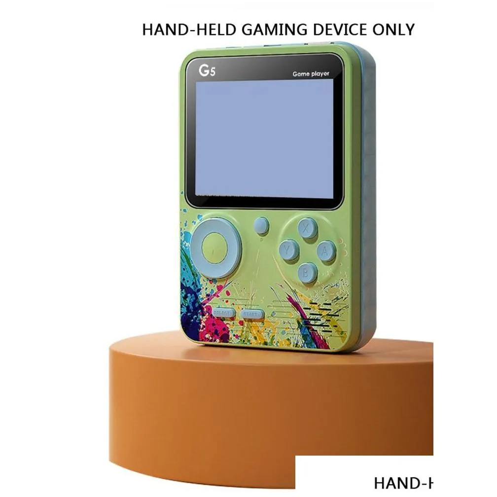 mini g5 handheld game console can store 500 classic games video game consoles portable handheld game players