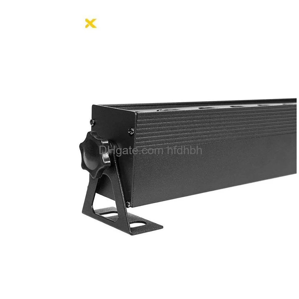 led 24x4w wash wall light rgbw 4in1 leds dj stage wall washer outdoor dmx512 bar lighting for disco building bar disco