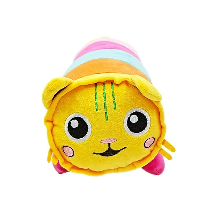 new gabby dollhouse plush toy mercat cartoon stuffed animals smiling cat car cat hug gaby girl dolls kids birthday gifts fans