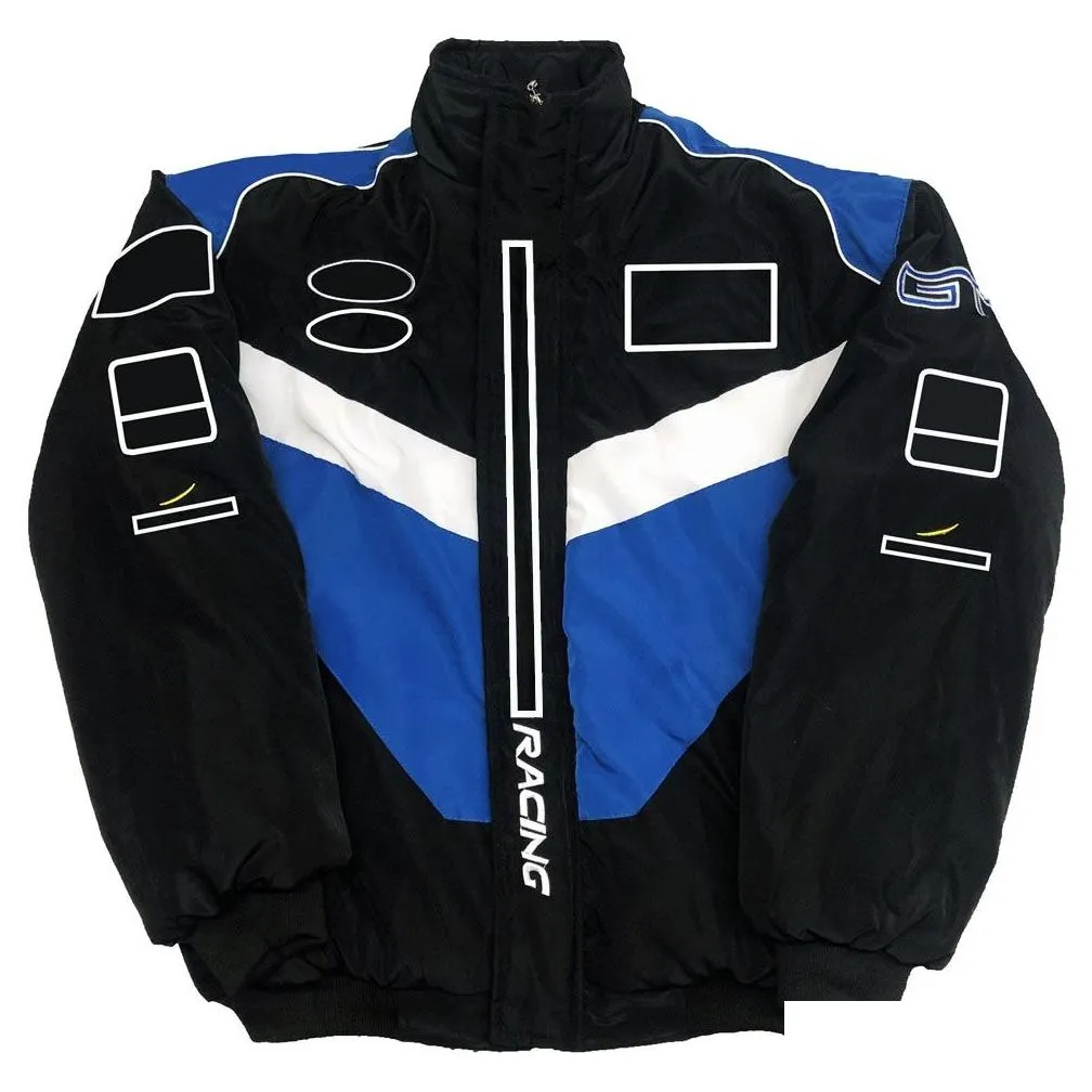 f1 racing suit college style/retro style autumn/winter coat coat new style formula one car logo jacket with the same style