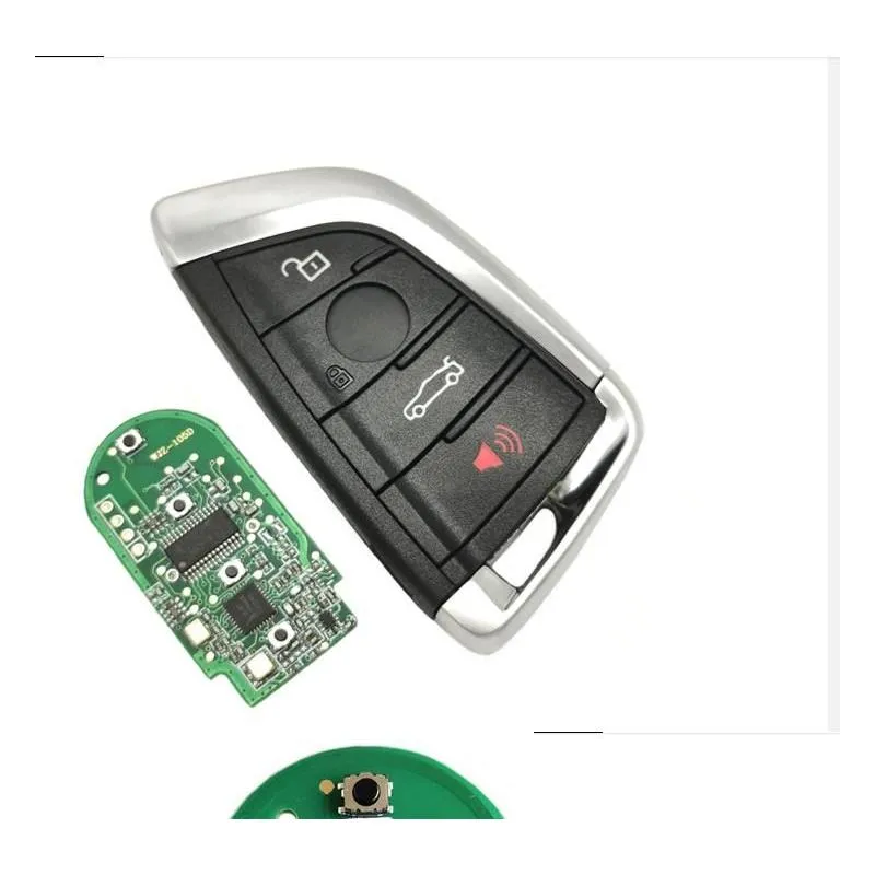 4b black modified smart remote car key fob 434mhzfor cas4 cas1 2 3 4 5 6 7 x5 x6 cas4+ fem 2011-20174251391