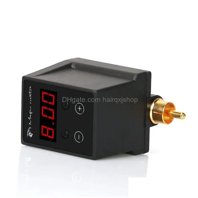 Health Gadgets Medicine Wireless Tattoo Power Supply Battery Hine Mini Led Digital Display Block Rca/Dc Connector Matic Input Pack Dro Dhxhc