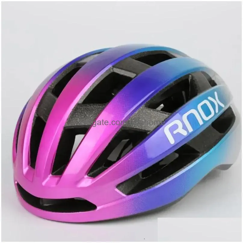 Skate Protective Gear Gear Rnox Onepiece Road Bike Cycling Helmet Mountain Bicycle Outdoor Riding Crosscountry Safety Equipment Drop D Dhaxm
