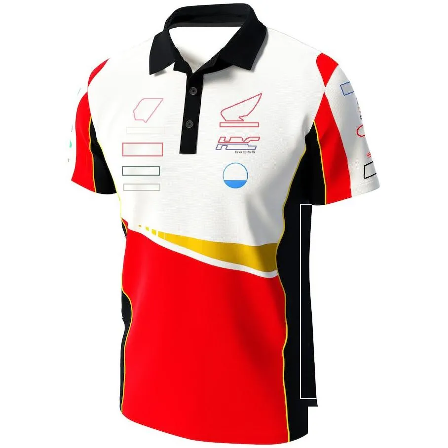 moto racing 2023 team t-shirt polo shirt motocross summer riding men`s casual jersey outdoor motorcycle rider fashion brand t-shirt