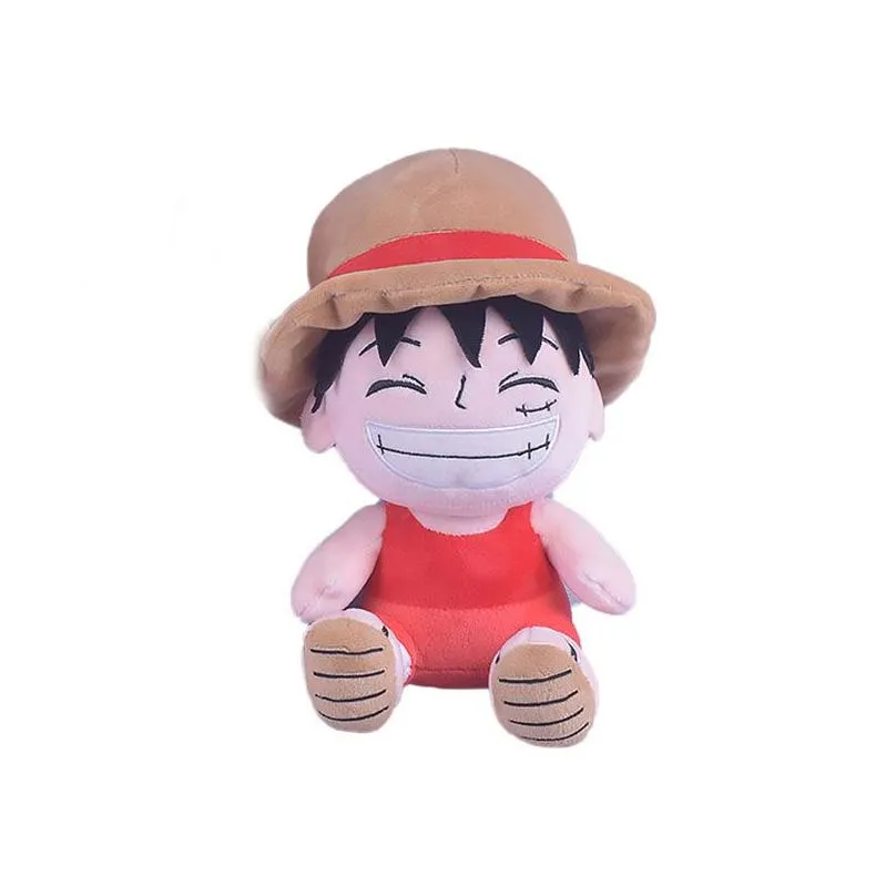 japanese anime movie pirate luffy plush toys children`s gift