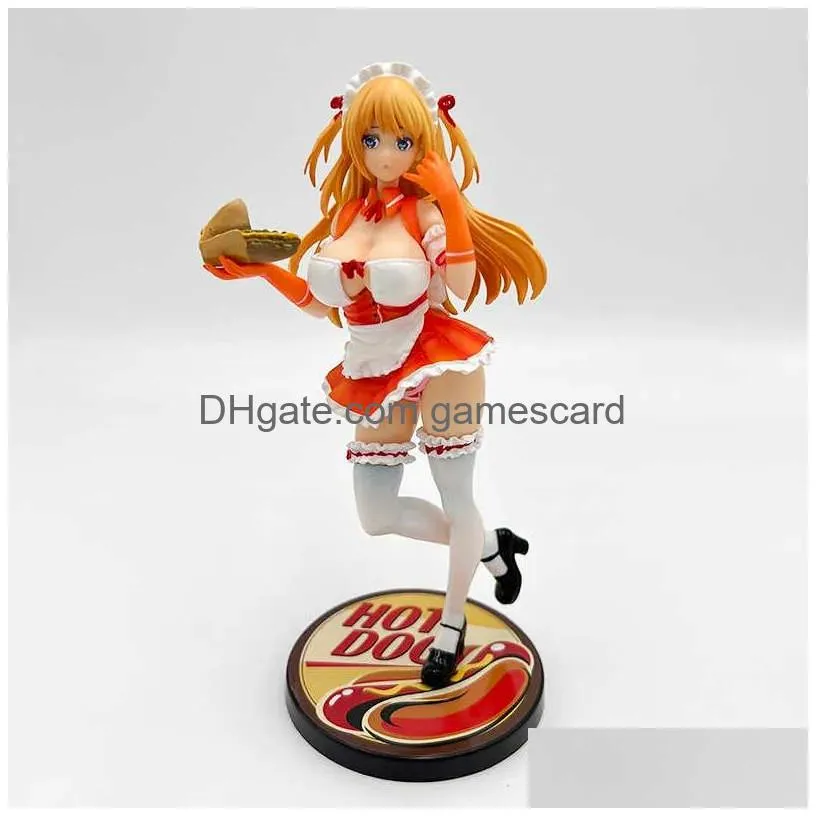 Action & Toy Figures Action Toy Figures 25Cm Eighteen Curtain-Chan Y Girl Figure Illustration By B-Ginga Collectible Model Doll Toys D Dhkbp