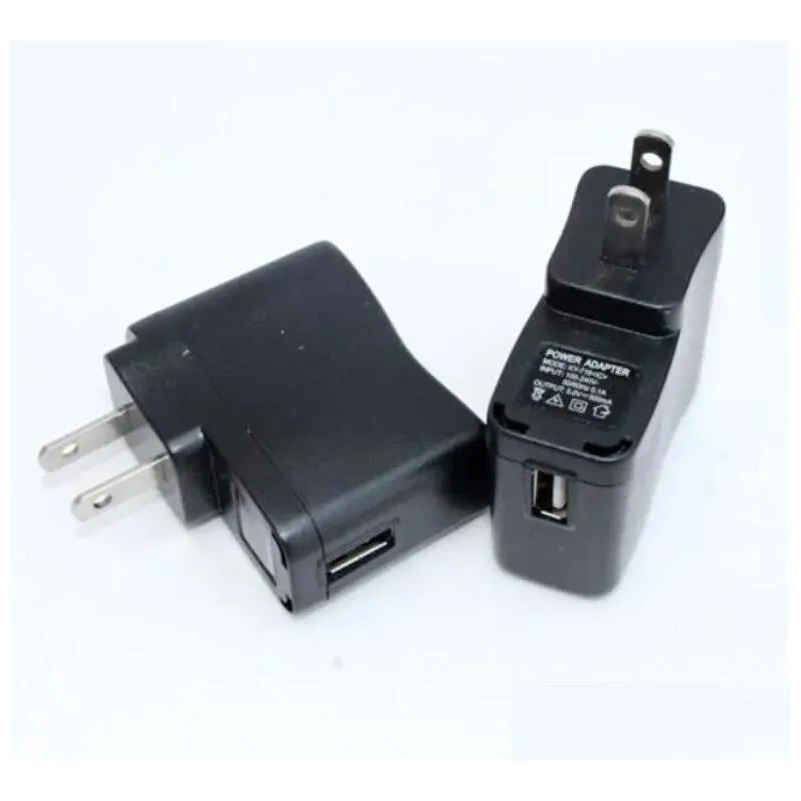 ego wall  black usb ac power supply wall adapter adaptor mp3  usa plug work for ego-t ego battery mp3 mp4 black