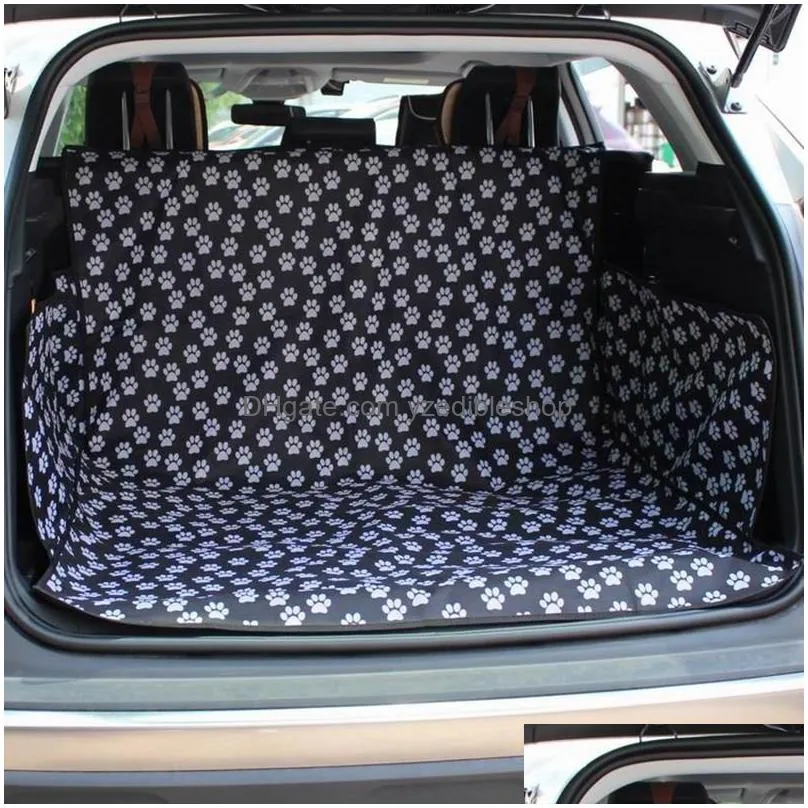 1pcs pet carriers dog car seat cover trunk mat cover protector carrying for cats dogs transportin perro autostoel hond