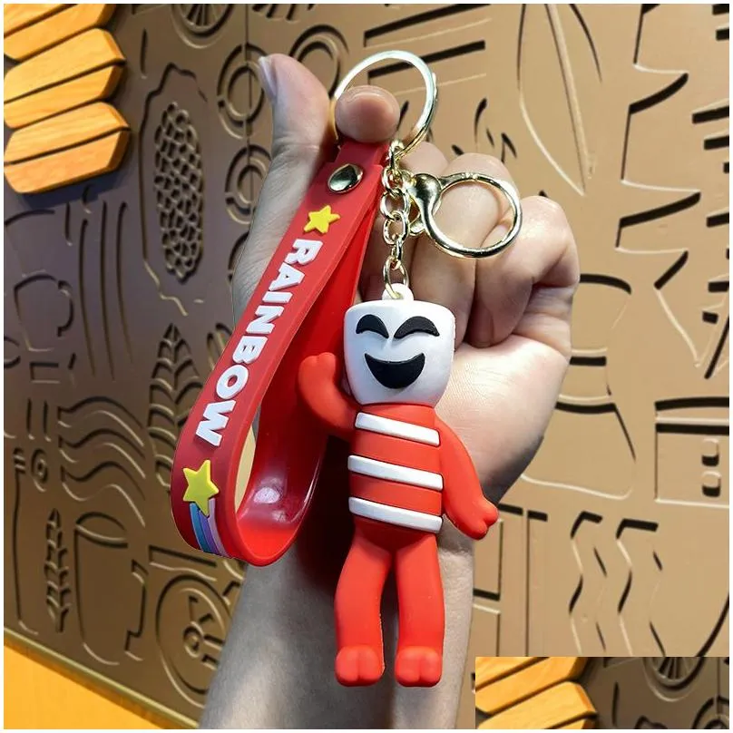 magical digital circus pomni jax silicone cartoon toy keychain doll filling toy children`s christmas gift