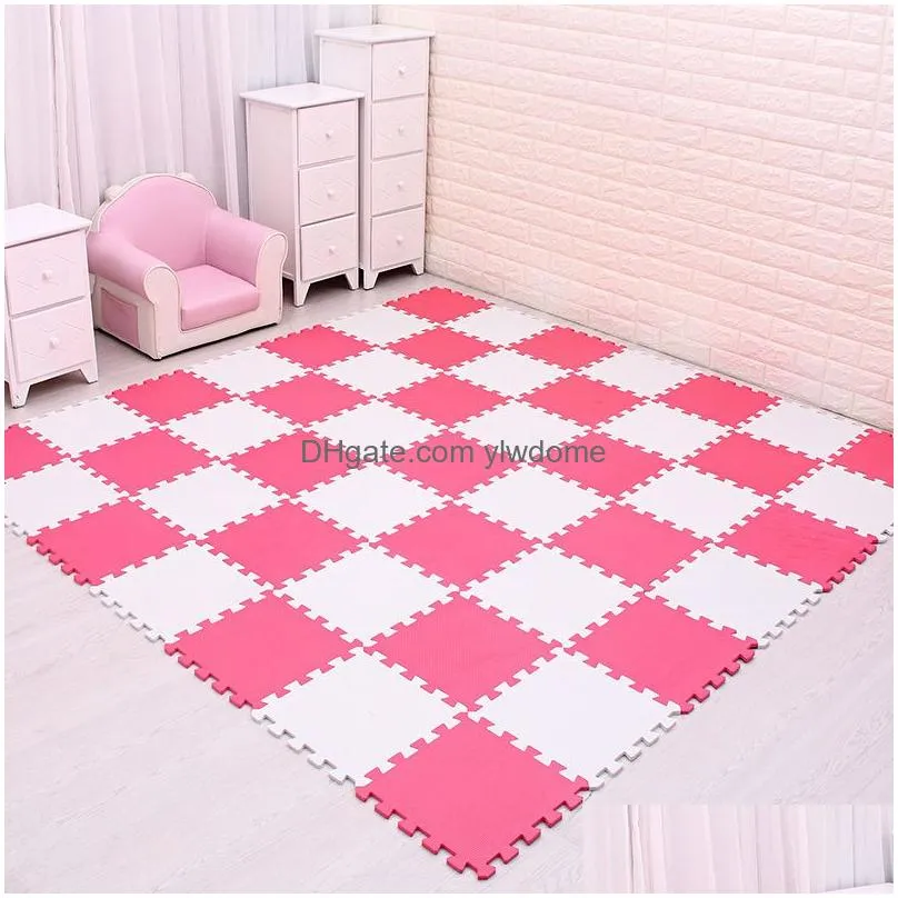 Play Mats Baby Eva Foam Puzzle Mat Kids Rugs Toys Carpet For Childrens Interlocking Exercise Floor Tiles Each 29Cmx29Cm Drop Delivery Dhd6U