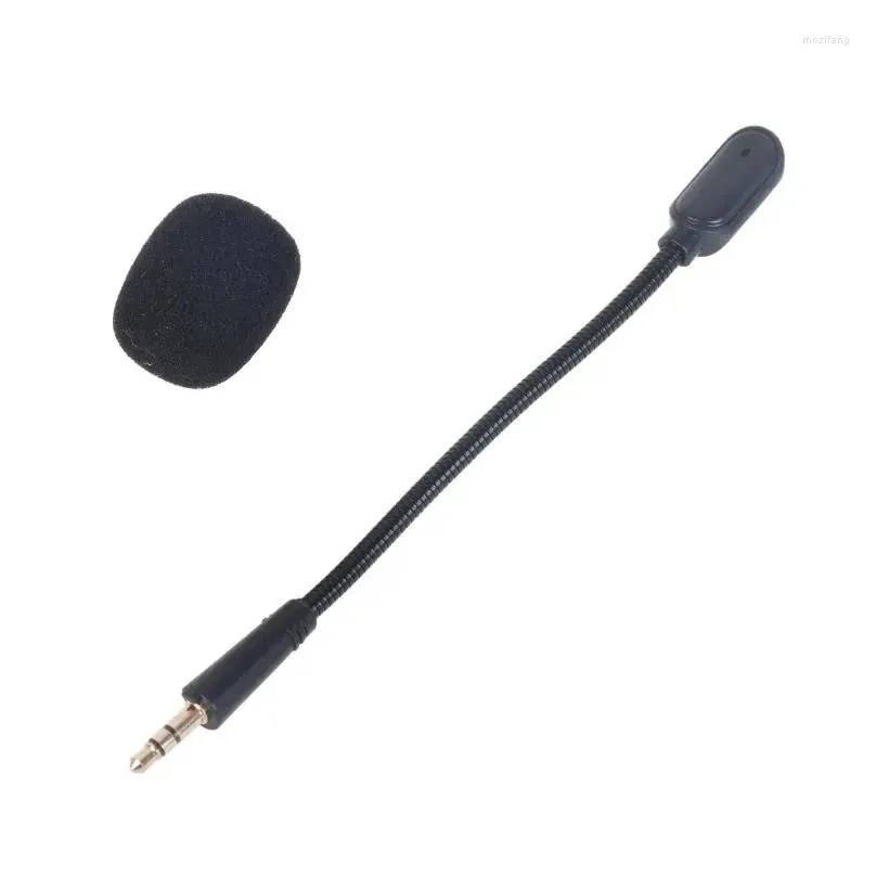 microphones replacement mic for barracuda game headsets detachable headphone boom with windproof sponge cover