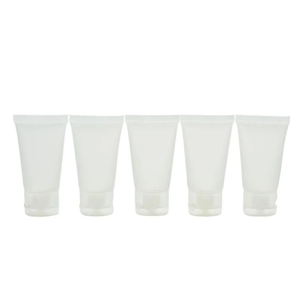 wholesale- travel empty clear tube cosmetic cream lotion containers refillable bottles 20ml/ 30ml/ 50ml/ 100ml 5pcs/lot