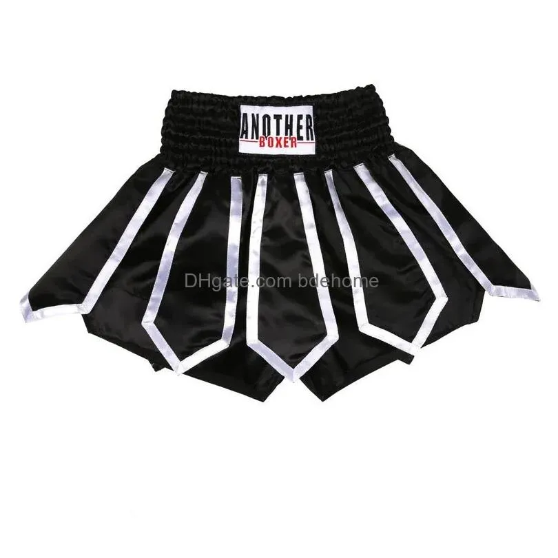 Boxing Trunks Boxing Shorts Men Women Kids Anti-Friction High Elasticity Breathable Muay Thai Kickboxing Mma Sanda Training Pants 2401 Dhimz