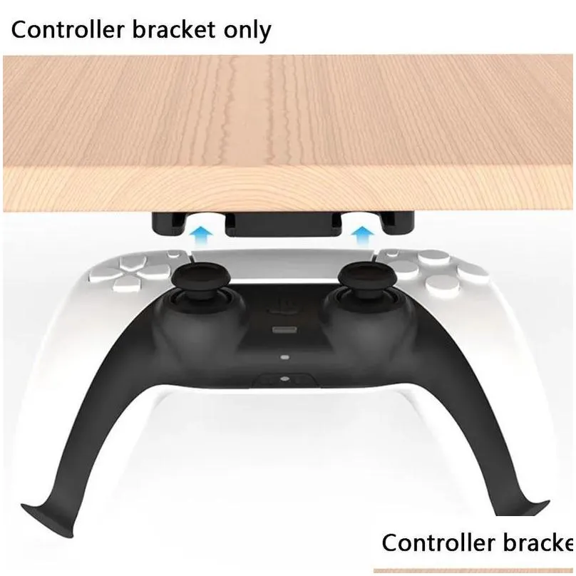 game handle storage rack controller wall mount hanging for ps5/ps4 controller holder