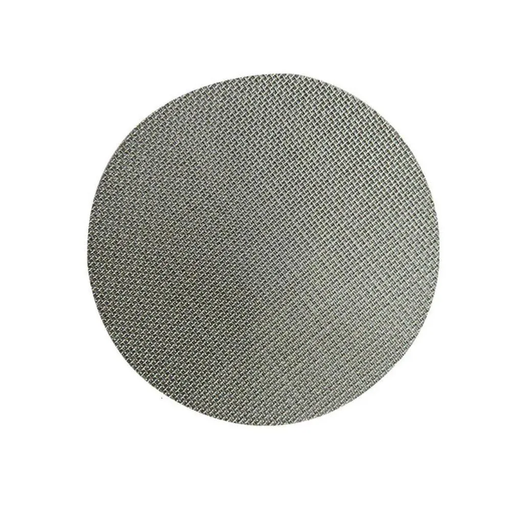 coffee filter plate reusable puck screen filter mesh coffeeware stainless steel heat resistant mesh screen for coffee machine