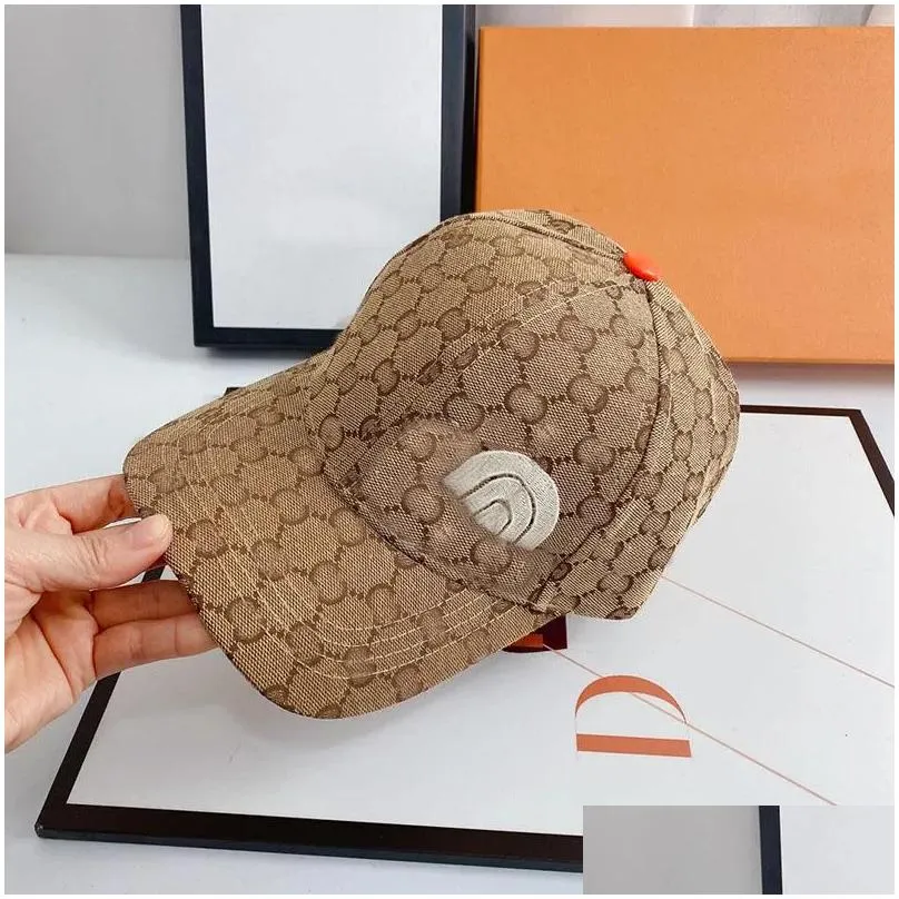 designer baseball caps fashion brand letter hat ladies adjustable base ball cap couple street style