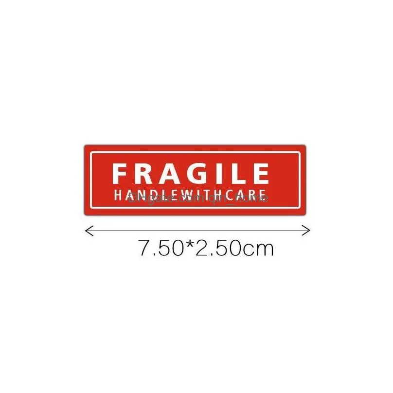 gift wrap 250pcs scrapbooking material stickers labels fragile thank youlabels clear stamps handle with care warning packing