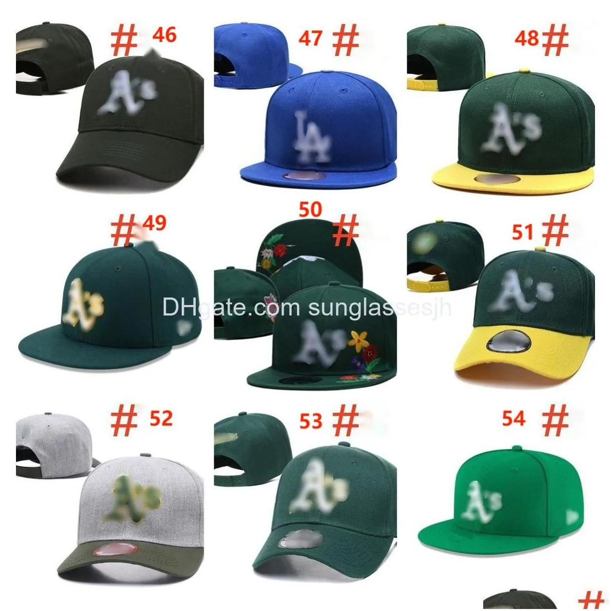 ball caps all teams logo basketball snapback baseball snapbacks unisex designer hat cotton embroidery football hats hip hop sports