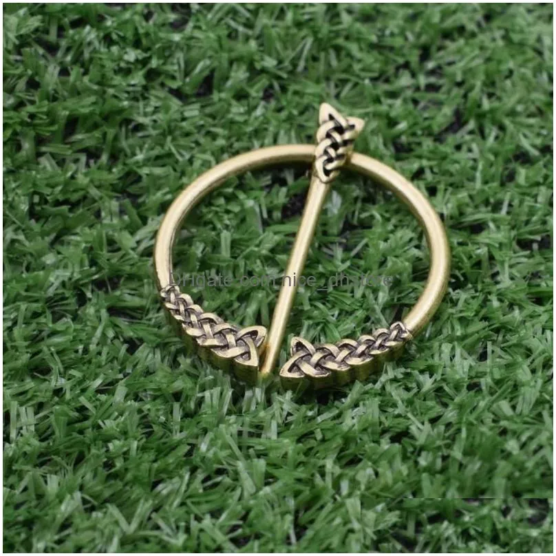 pins brooches traditional celtic penannular brooch irish scottish jewelry shawl pin  clasp 15pcs/lots roya22 gift