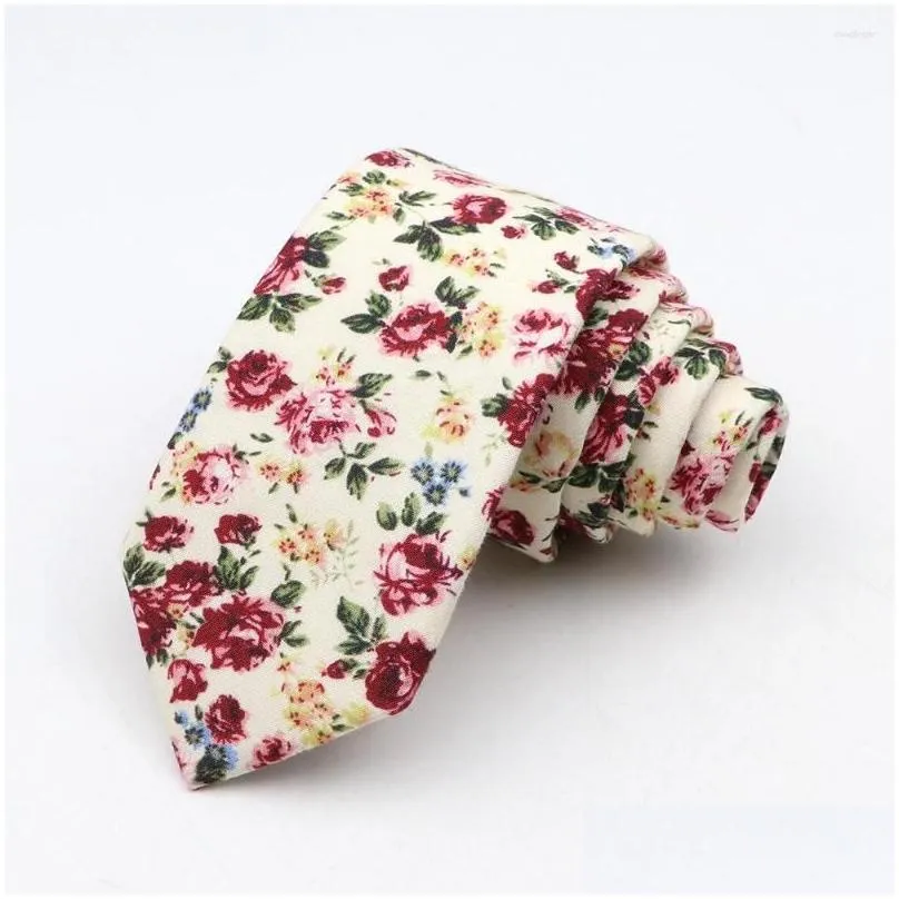 bow ties floral for men skinny cotton neck tie wedding casual mens women necktie classic suits dress flower print gift