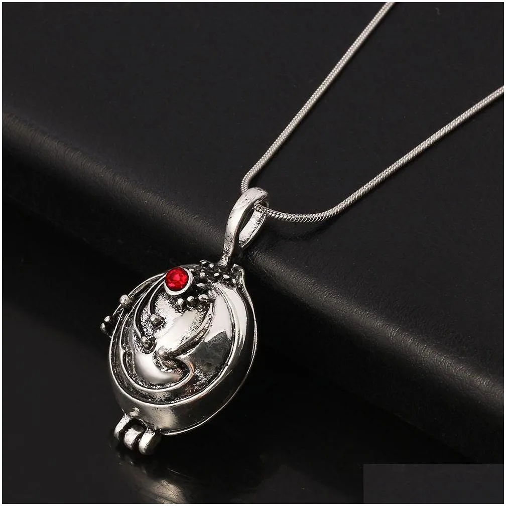 pendant necklaces wholesale the vampire diaries necklace elena gilbert vintage fashion vervain verbena p o locket jewelry for men wo