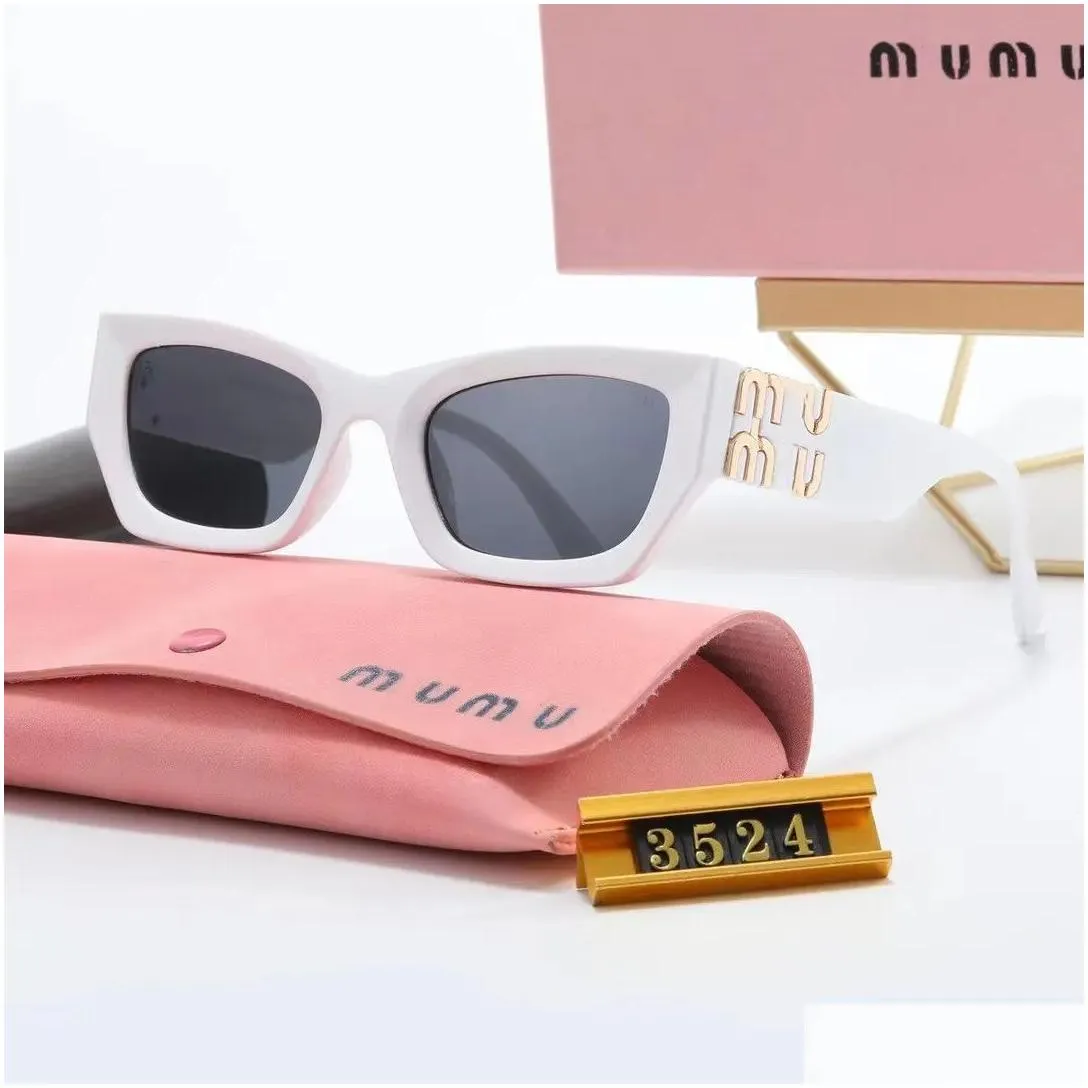 top designer sunglasses women sunglasses personality mirror leg metal large letter design multicolor cat eye