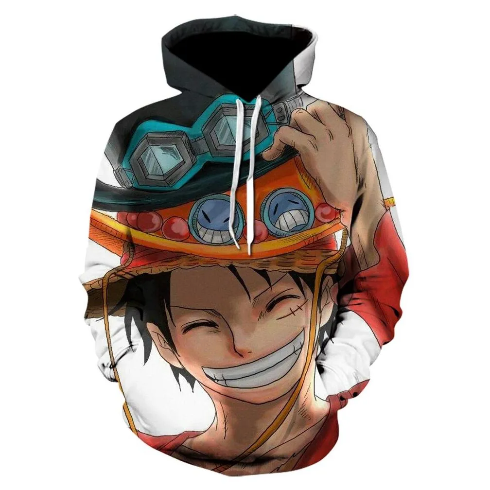 men039s hoodies sweatshirts 3d one piece luffy fashion print sweatshirt jacket anime men kpop7444594