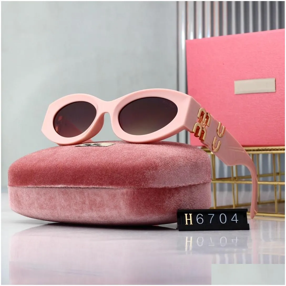 mu sunglasses designer womens sunglasses oval frame glasses uv selling property squared sunglasses metal legs miu letter design smu09ws smu11ws