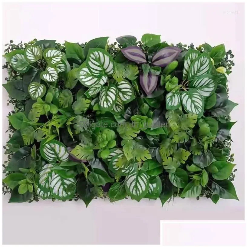 decorative flowers wreaths decorative flowers artificial flower decoration wall panel plant fake grass wedding st mat background dro