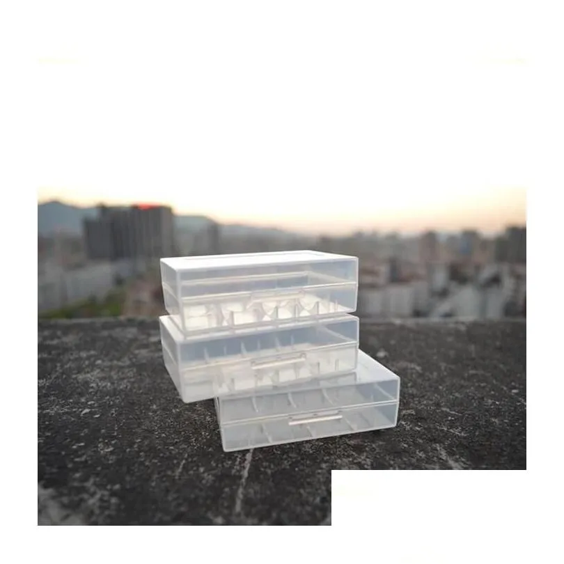 battery storage boxes 20700 21700 portable plastic case box safety holder container clear pack batteries for lithium ion  mec