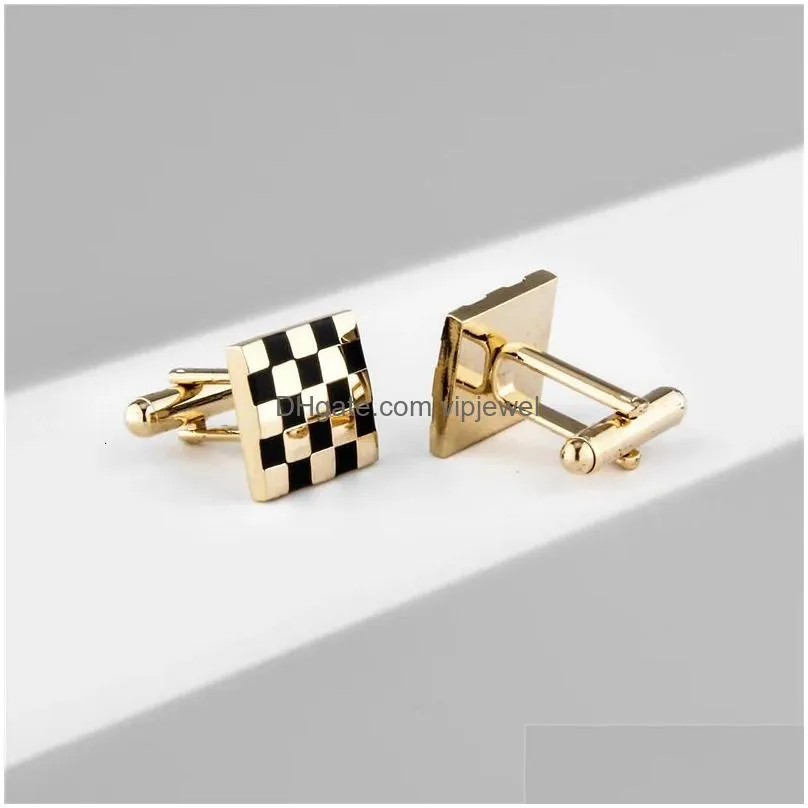 4 pairs cufflinks for mens with gift box man shirt cufflinks wedding guests gifts men gift for husband jewelry business tie clip