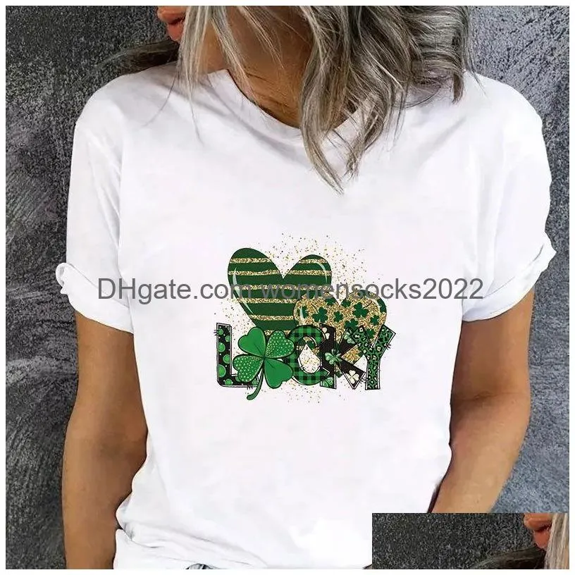 st. patricks day iron on transferses decals clover appliques kiss me iron on decals for t-shirts press thermal sticker diy clothes bag pillow