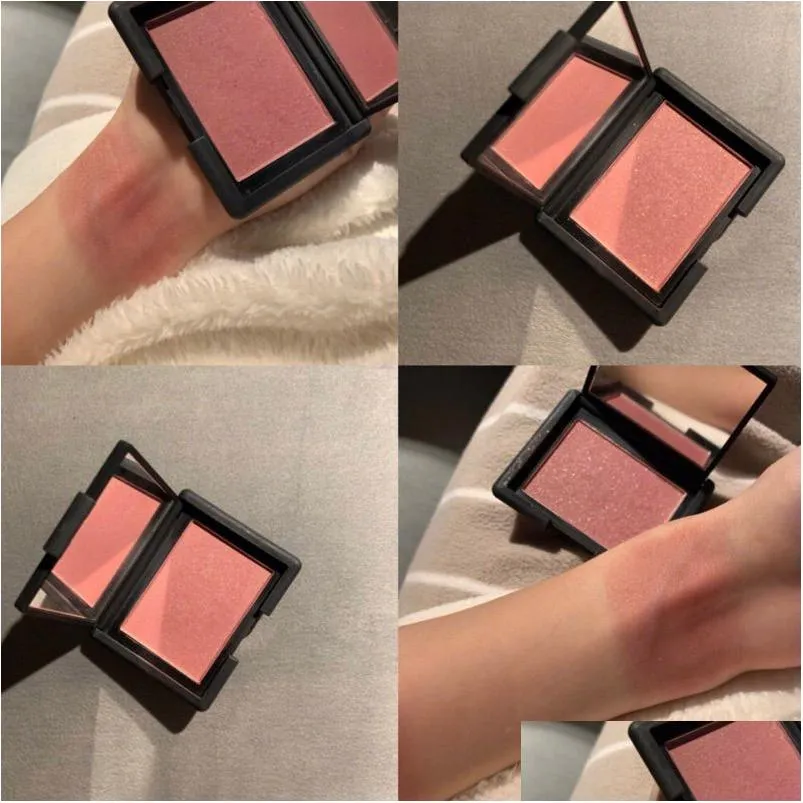 Blush B Brand Nrs Face Makeup 4.8G Bronzers Highlighters Palette 0.16Oz High Gloss Cosmetics 3Color Orgasm Appeal Deep Drop Delivery H Dhigb