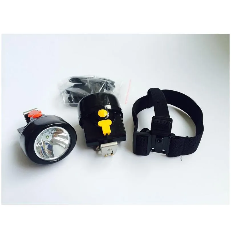 60pcs/lot kl3lm 3w led mining lamp miner`s headlamp for fishing camping