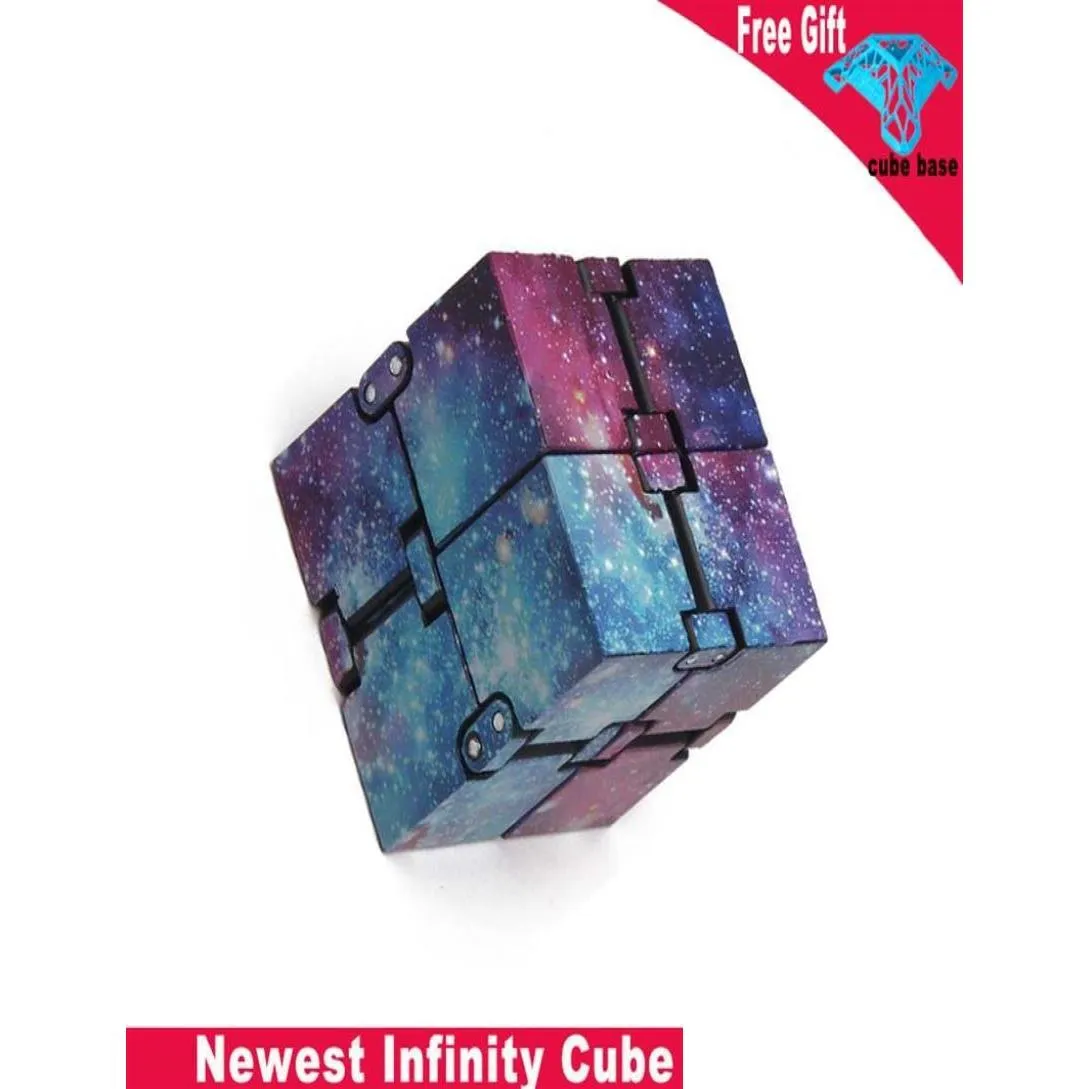 trending starry sky infinite cube 2x2 infinity cube mini toy finger variety box fingertip artifact adult toy24107164030